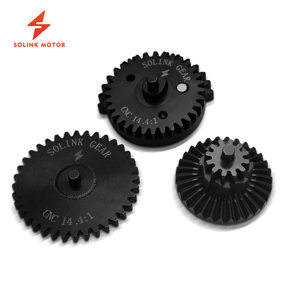 SOLINK - 14.4 : 1 CNC Steel Gear Set