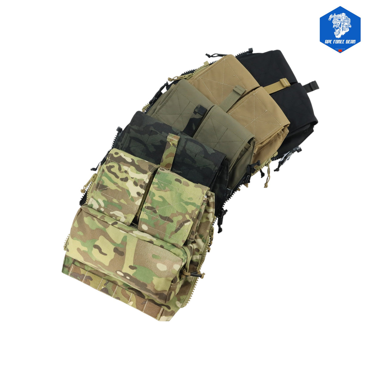 APE FORCE GEAR - Pouch Zip On Panel