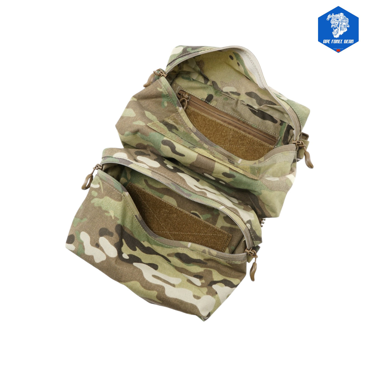 APE FORCE GEAR - Back Panel Double Pouch